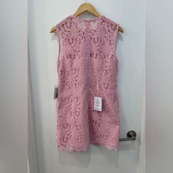Self-Portrait - Pink Lace Mini Dress - NWT - Picture 5 of 10